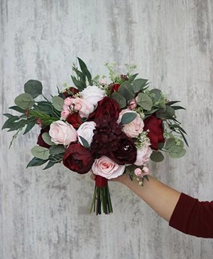 burgundy bridal bouquet burgundy bridal bouquet