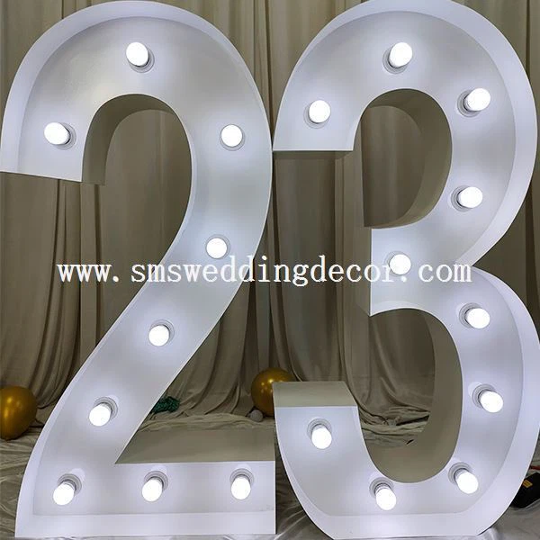Nomor Marquee Logam