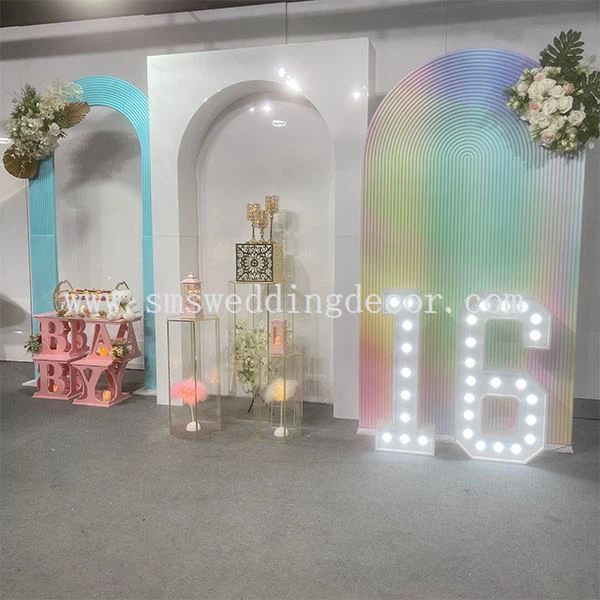 tiffany blue wedding backdrop