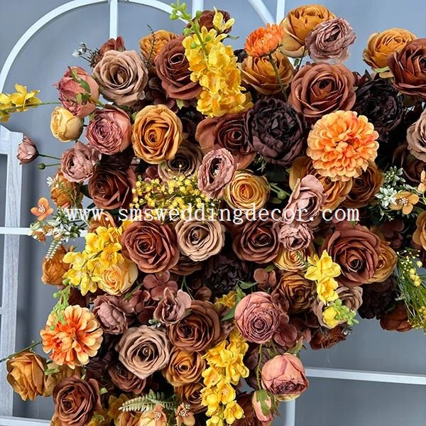 ceremony arch flowers